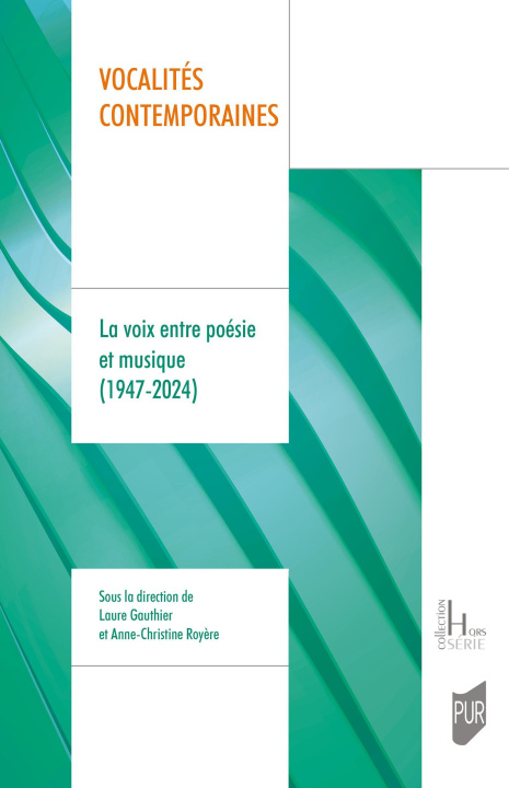 Knjiga Vocalités contemporaines Royère