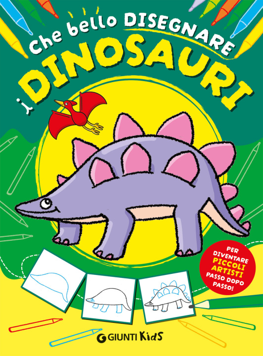 Kniha Com'è bello disegnare i dinosauri 