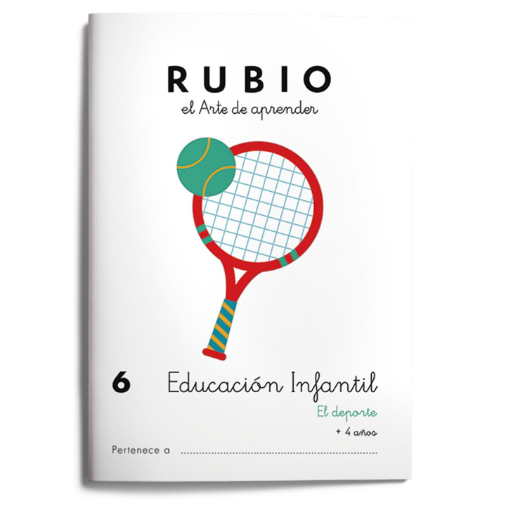 Kniha RUBIO ED INFANTIL 6 RUBIO