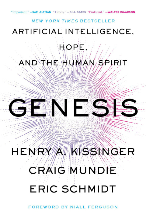 Book Genesis Eric Schmidt