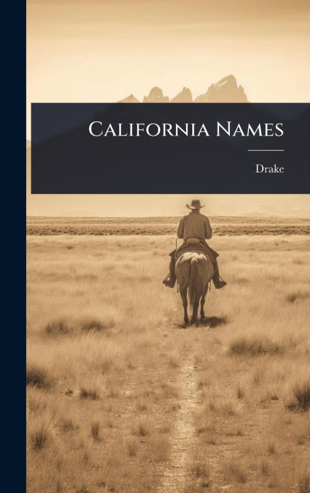 Kniha California Names 