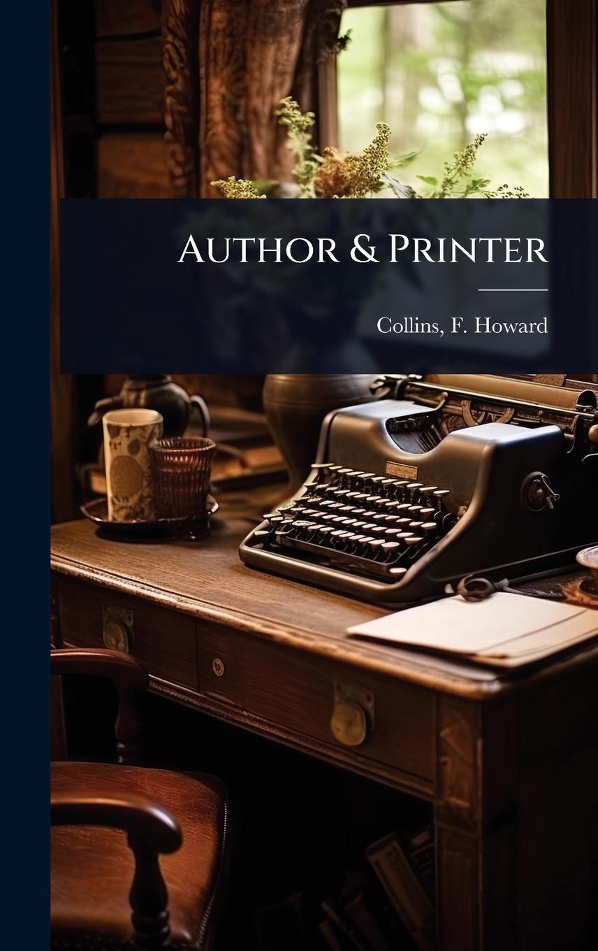 Knjiga Author & Printer 