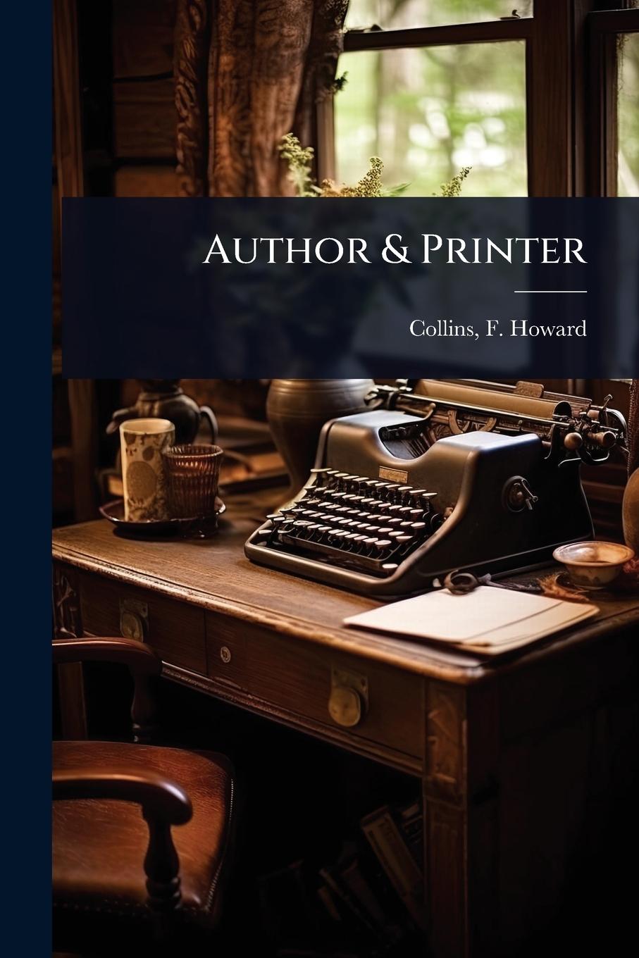 Kniha Author & Printer 