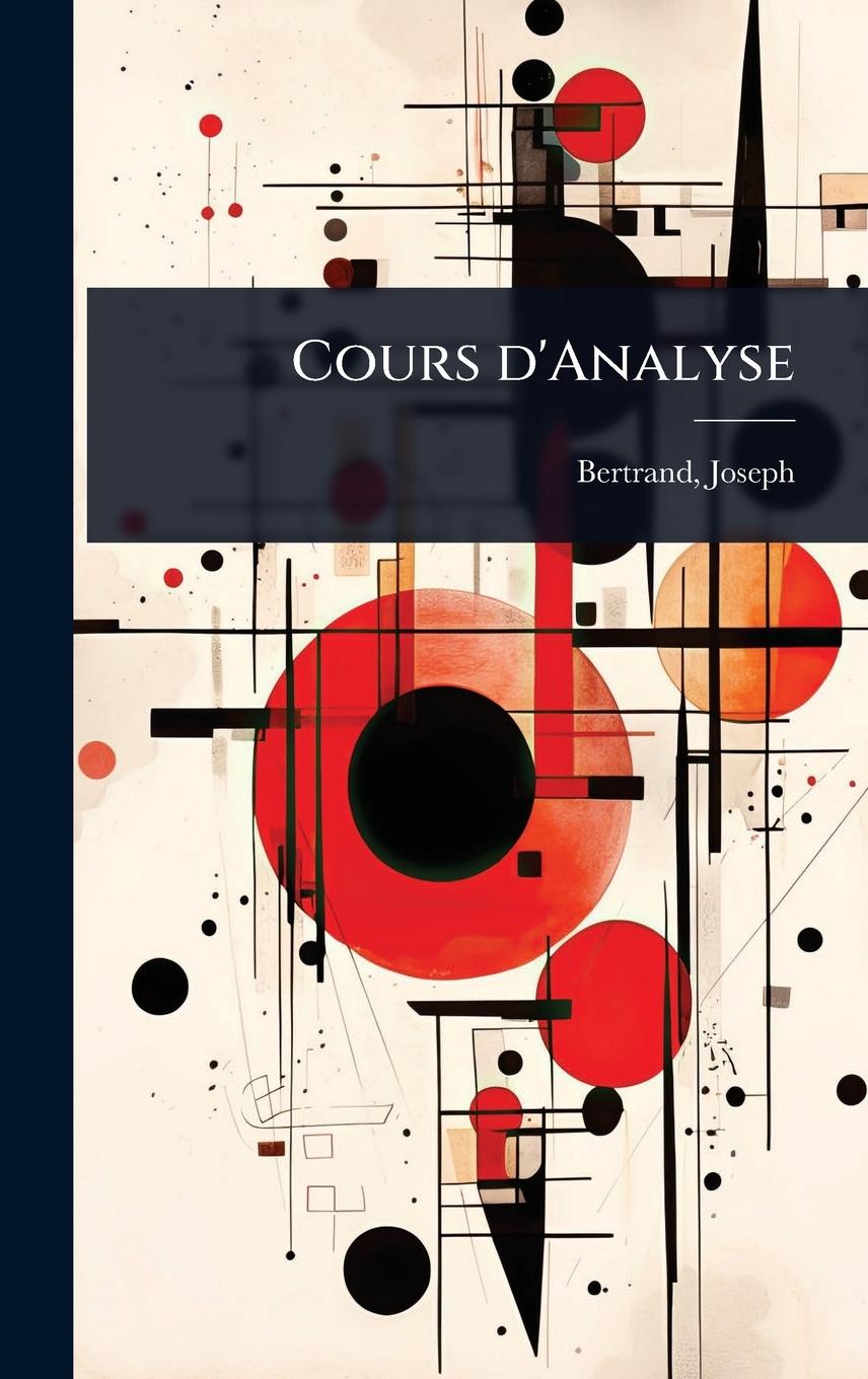 Kniha Cours d'Analyse 