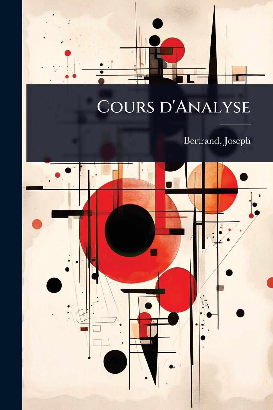 Kniha Cours d'Analyse 