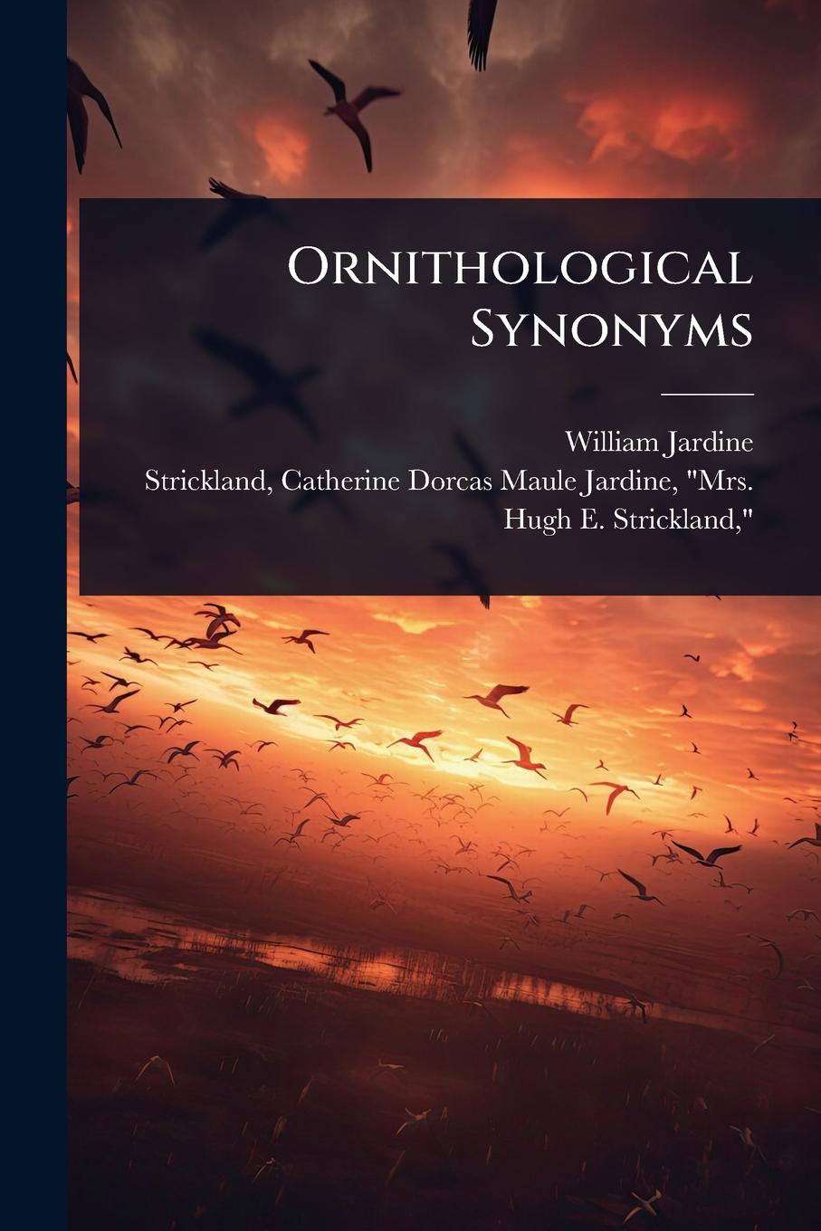 Kniha Ornithological Synonyms 