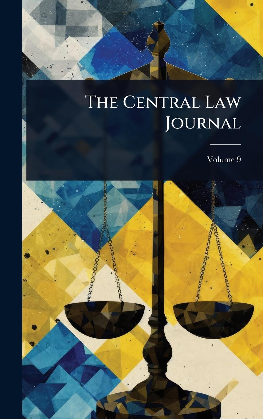 Kniha The Central Law Journal 