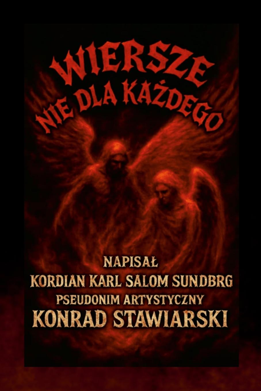 Kniha WIERSZE NIE DLA Każdego Konrad Stawiarski