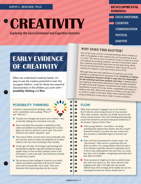 Kniha Creativity Kathy L Reschke