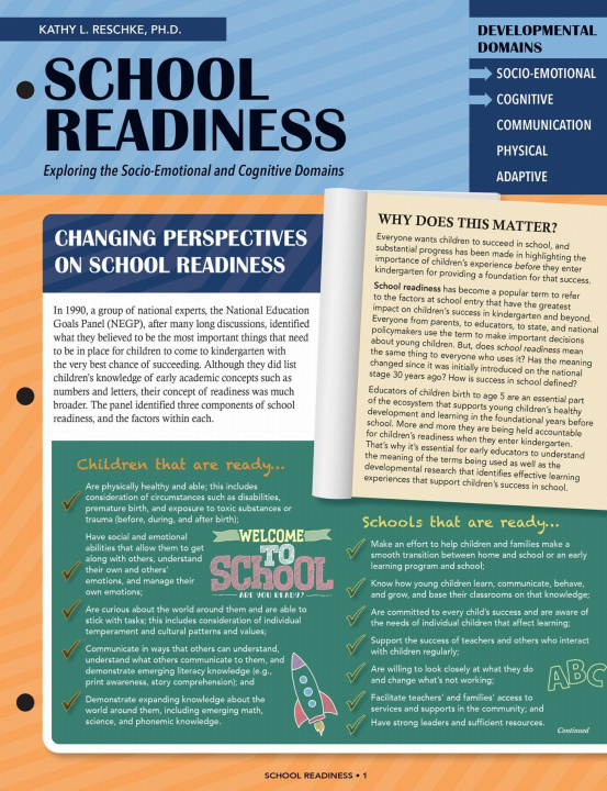 Book School Readiness Kathy L Reschke