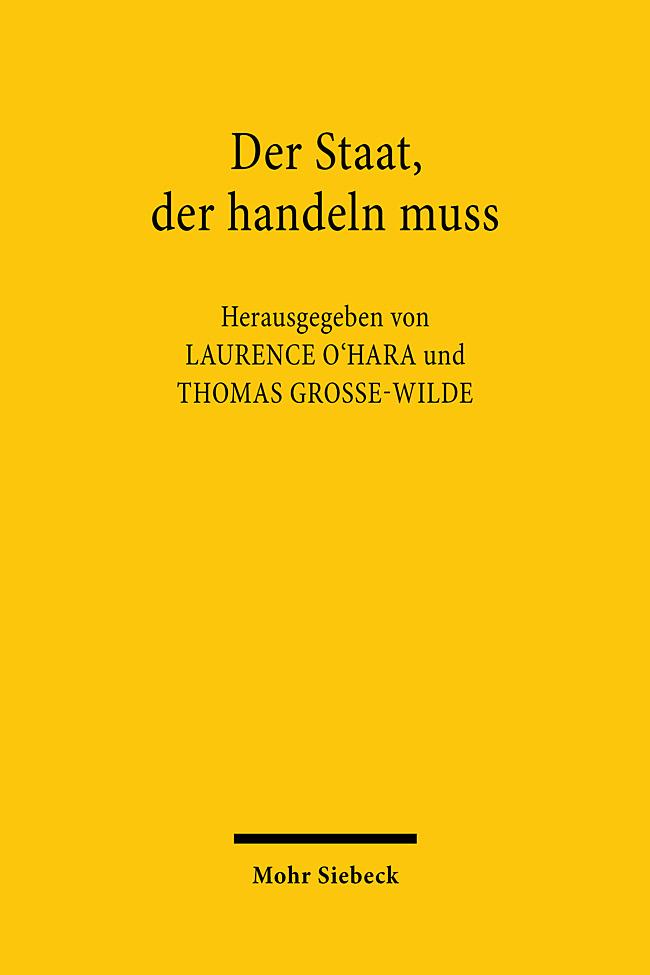 Knjiga Der Staat, der handeln muss Thomas Grosse-Wilde