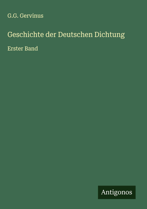 Knjiga Geschichte der Deutschen Dichtung 