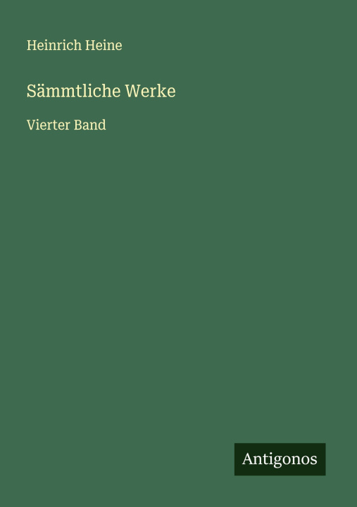 Kniha Sämmtliche Werke 