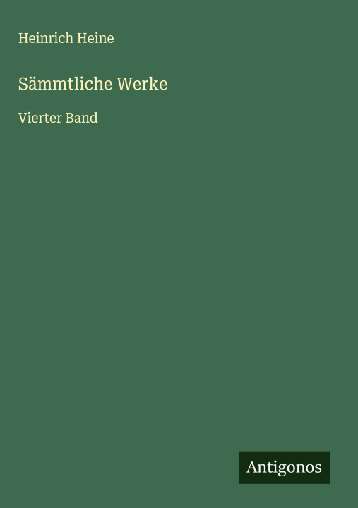 Kniha Sämmtliche Werke 