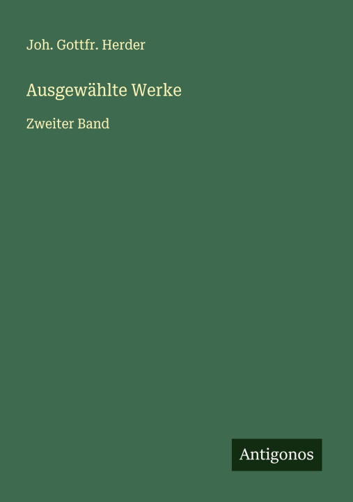 Kniha Ausgewählte Werke 