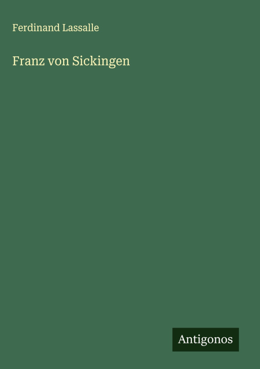 Kniha Franz von Sickingen 