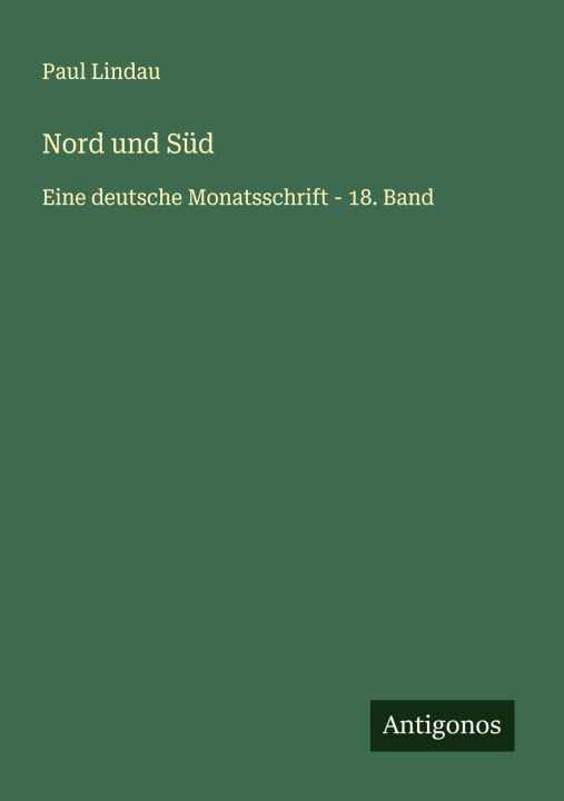 Kniha Nord und Süd 