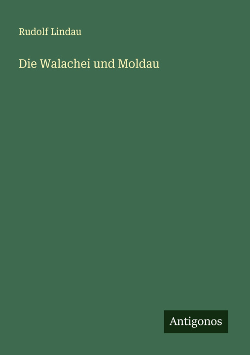 Kniha Die Walachei und Moldau 