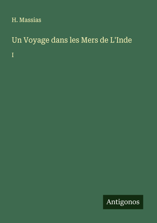 Buch Un Voyage dans les Mers de L'Inde 