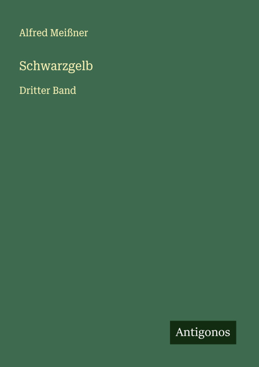 Kniha Schwarzgelb 