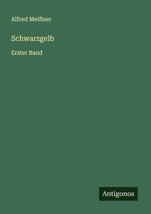 Kniha Schwarzgelb 