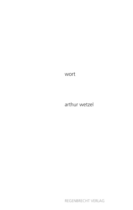 Kniha wort Arthur Wetzel