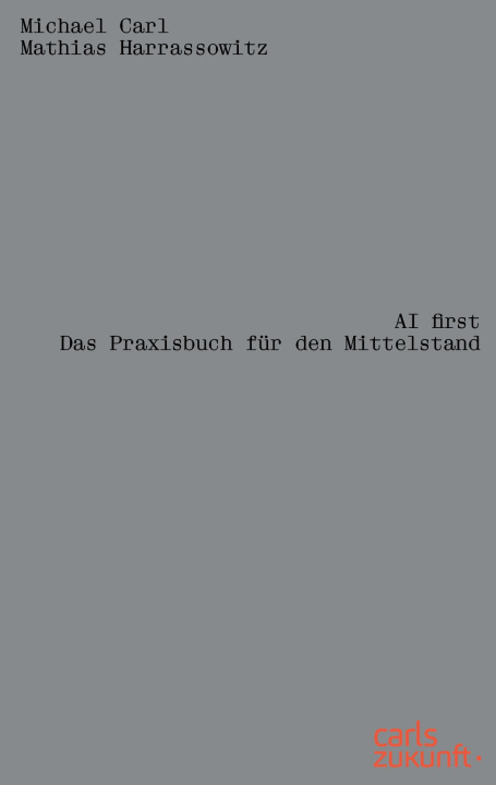 Kniha AI first Mathias Harrassowitz