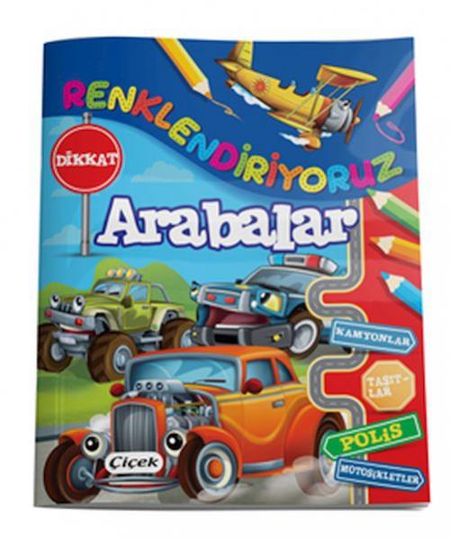Kniha Renklendiriyoruz Arabalar 