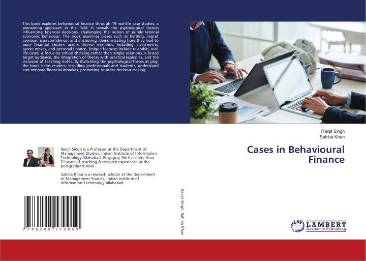 Kniha Cases in Behavioural Finance Sahiba Khan