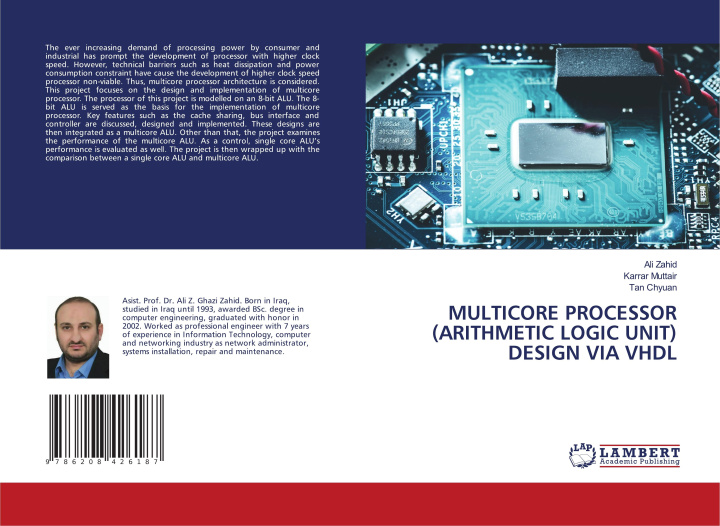 Kniha MULTICORE PROCESSOR (ARITHMETIC LOGIC UNIT) DESIGN VIA VHDL Karrar Muttair