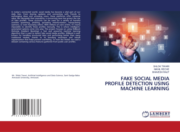 Kniha FAKE SOCIAL MEDIA PROFILE DETECTION USING MACHINE LEARNING Nikhil Reche