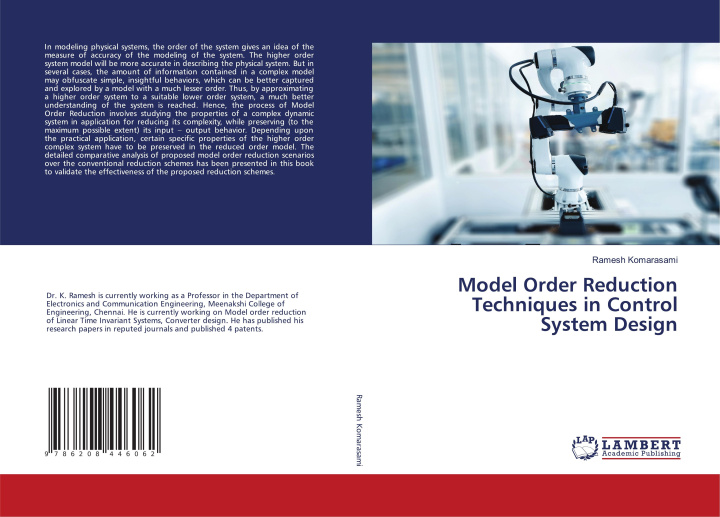 Kniha Model Order Reduction Techniques in Control System Design Ramesh Komarasami