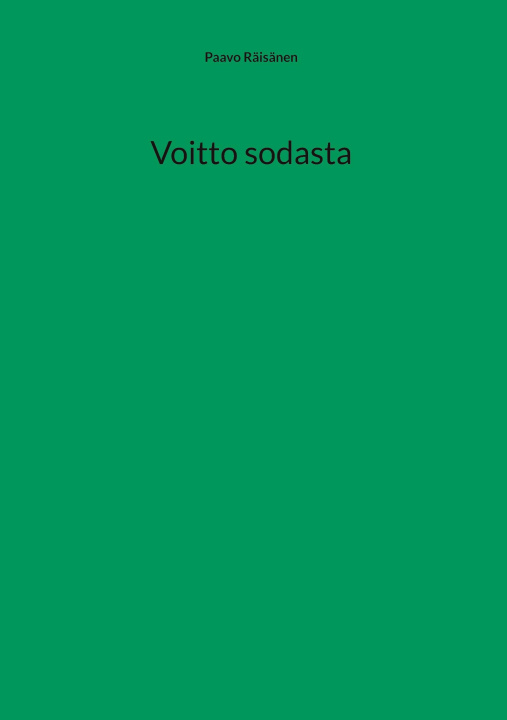 Knjiga Voitto sodasta 