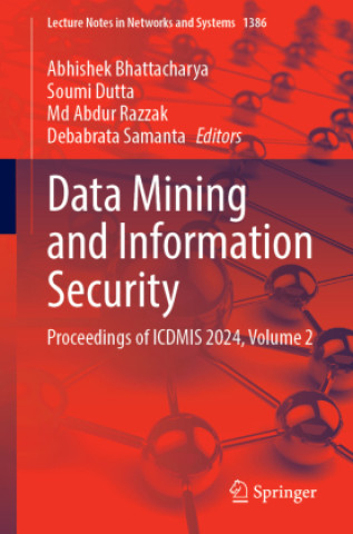 Kniha Data Mining and Information Security Soumi Dutta
