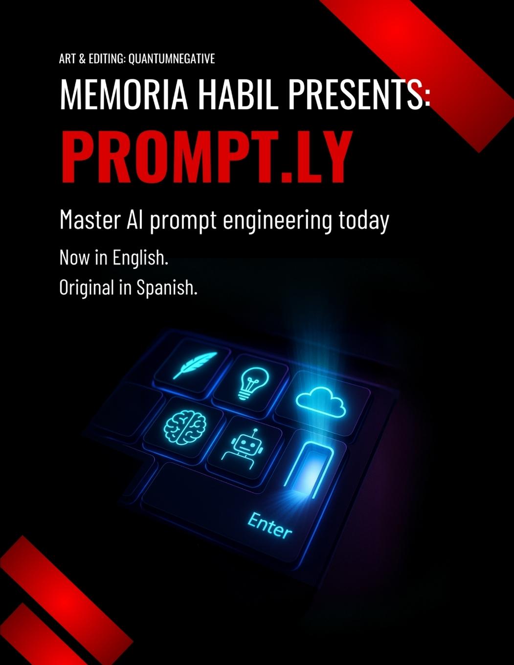 Kniha Prompt.ly Quantum Negative