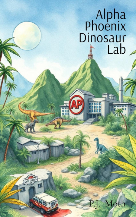 Kniha Alpha Phoenix Dinosaur Lab P.J. Moth