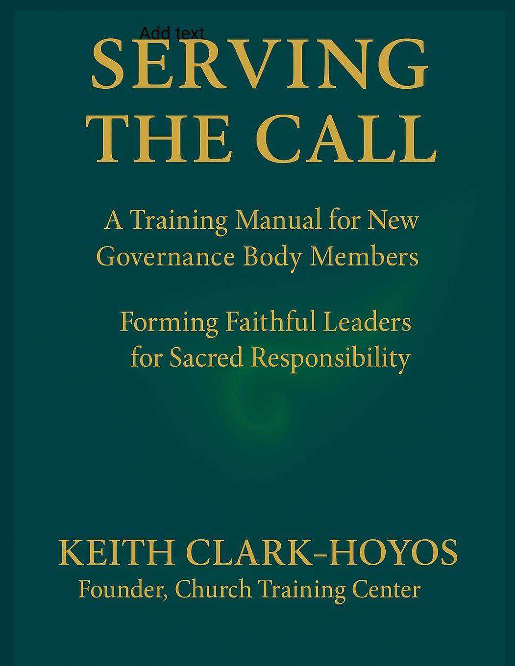 Kniha Serving the Call Keith Clark-Hoyos