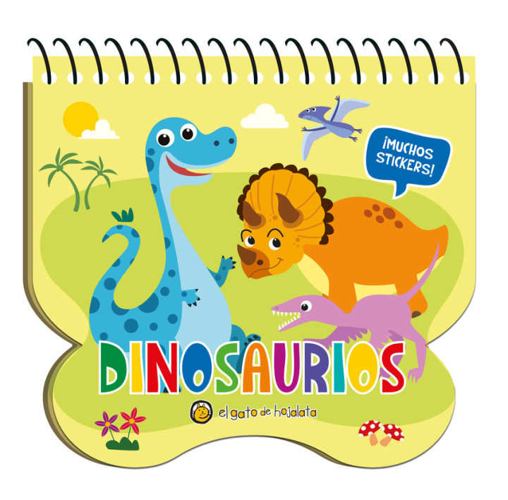 Kniha Dinosaurios ("Crea Arte") 