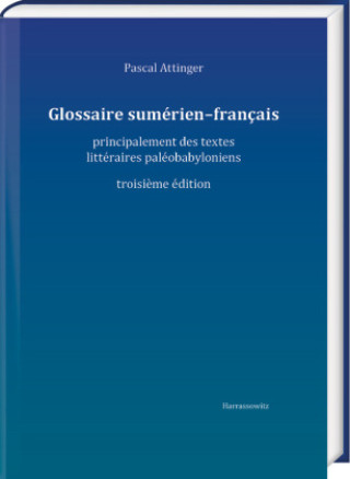 Knjiga Glossaire sumérien-français Pascal Attinger