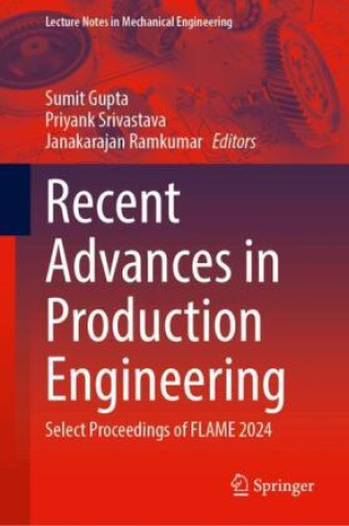 Book Recent Advances in Production Engineering Sumit Gupta