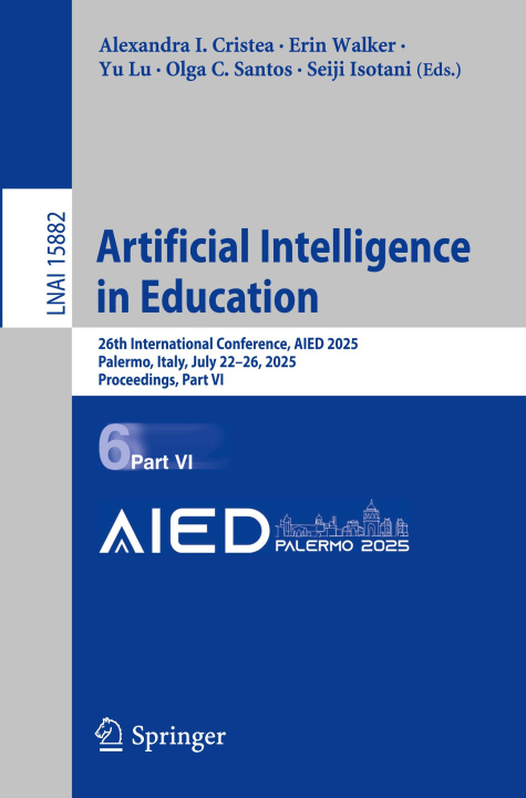 Boek Artificial Intelligence in Education Alexandra I. Cristea