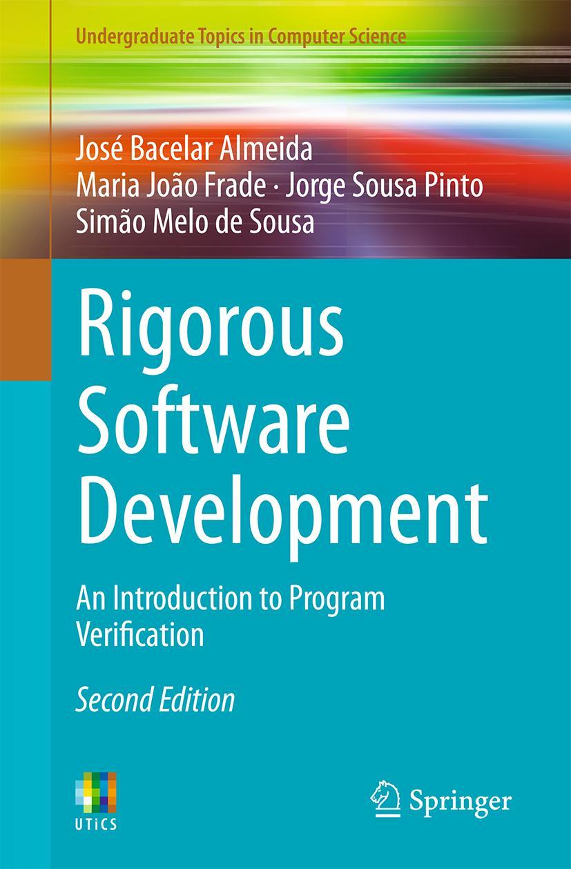 Kniha Rigorous Software Development José Bacelar Almeida