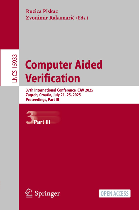 Kniha Computer Aided Verification Ruzica Piskac