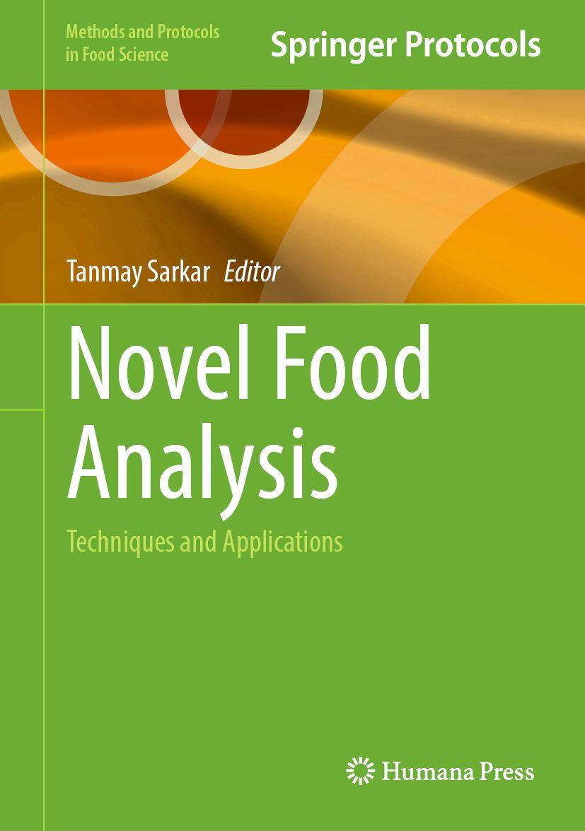 Knjiga Novel Food Analysis Tanmay Sarkar