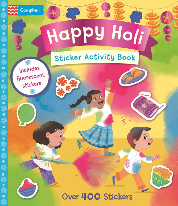 Libro Happy Holi Sticker Activity Book Campbell Books