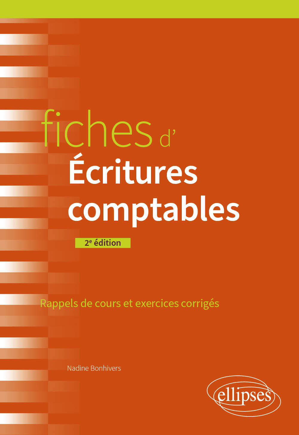 Kniha Fiches d'Écritures comptables Bonhivers