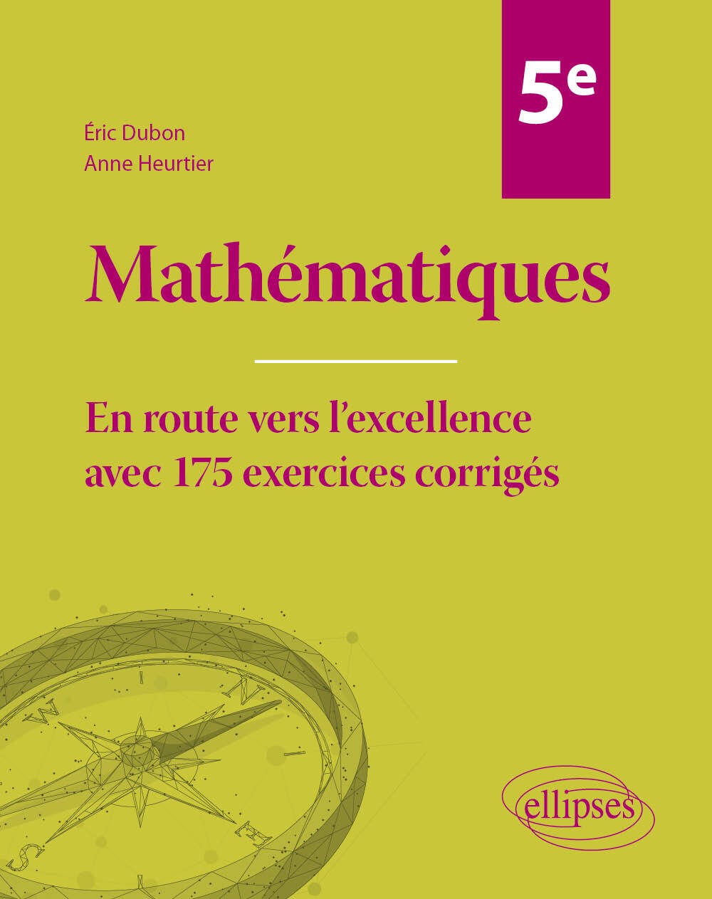 Kniha Mathématiques Cinquième Dubon