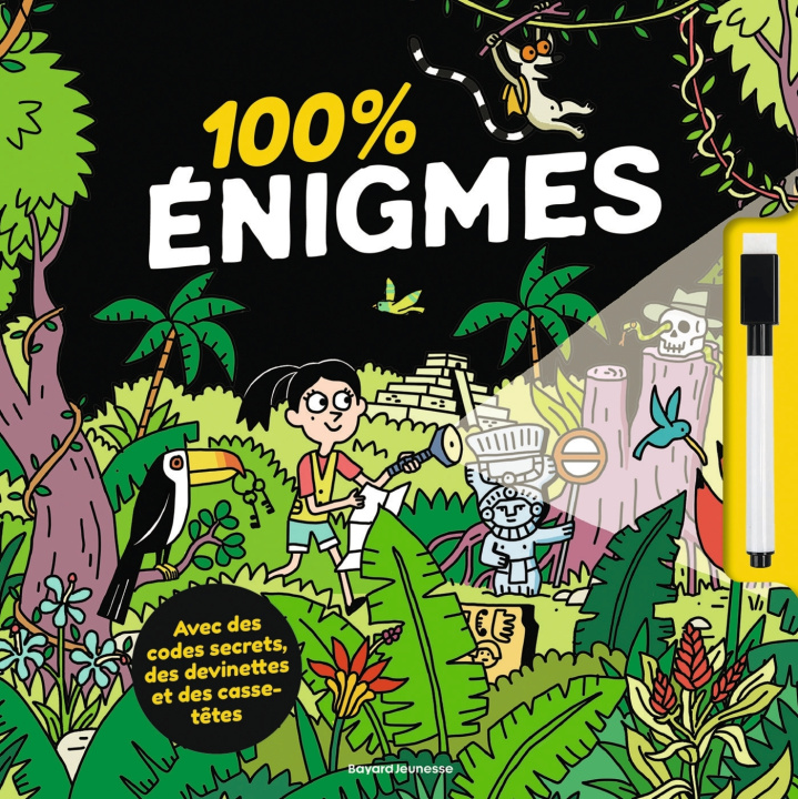Kniha 100 % énigmes NE Rémi Chaurand