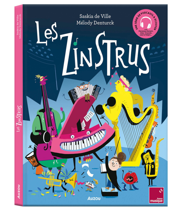 Kniha Les zinstrus Saskia de Ville