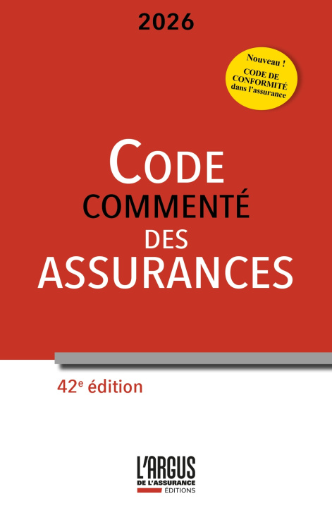 Книга Code des assurances 2026, commenté 